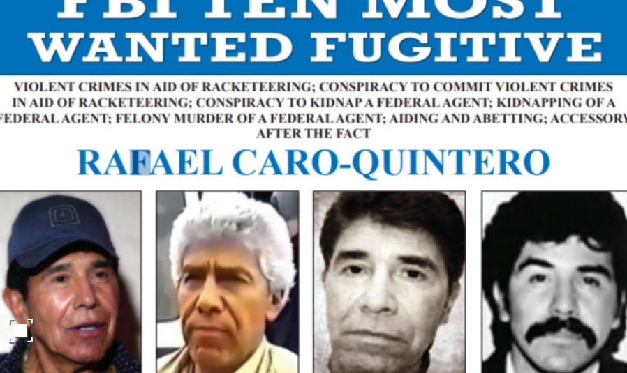 Мексиканските власти заявиха че са заловили известния наркобос Рафаел Каро